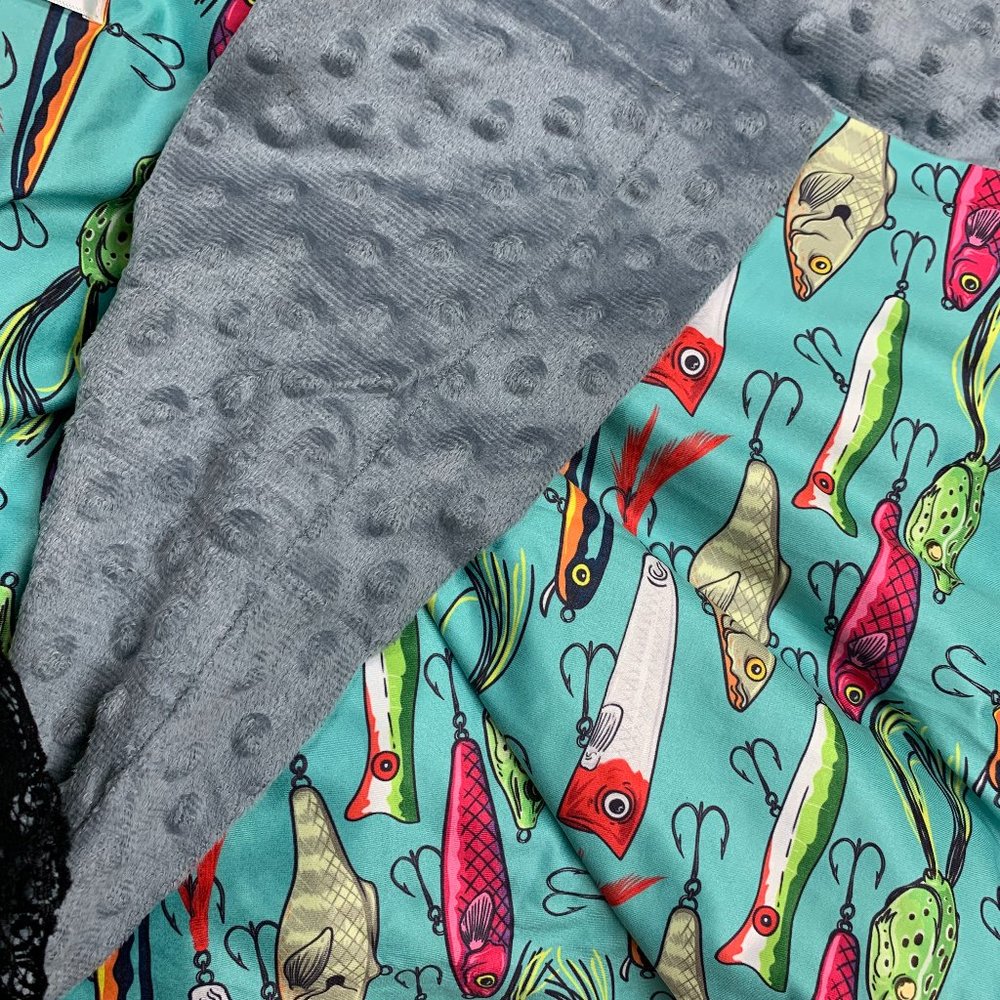 Greyson Fishing Minky Blanket